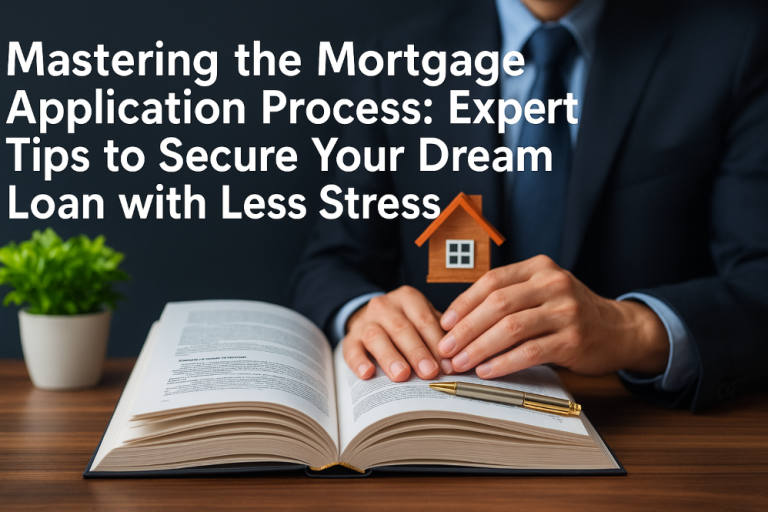 Unlock Your Dream Home: Expert Strategies to Master the Mortgage Application Process with Ease