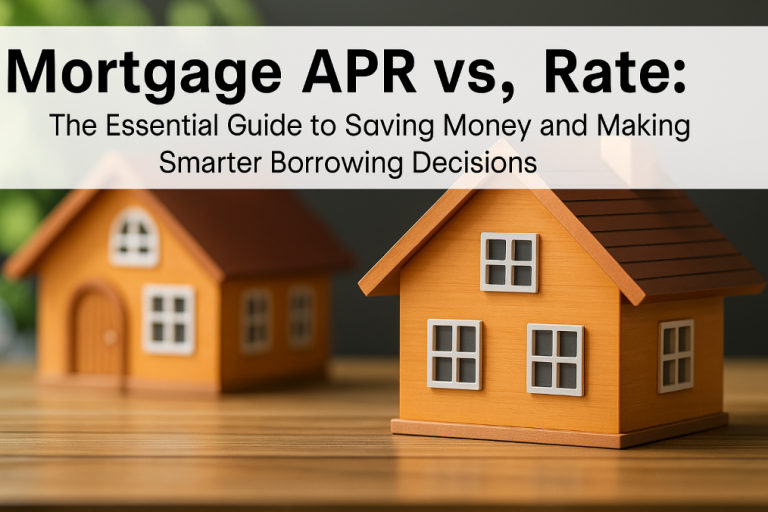Unlocking Savings: The Ultimate Guide to Mortgage APR vs Rate and Smarter Borrowing