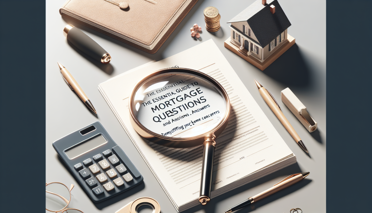 mortgage questions and answers
